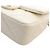 Chanel White Mini Quilted Lambskin Pearl My Perfect Single Flap Bianco - vista 8