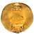 Orecchini a clip rotondi Chanel Gold CC placcati oro D'oro - vista 3