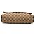 Borsa a tracolla Gucci in tela GG beige - vista 3