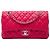 Chanel Pink Medium Classic Caviar Double Flap Rosa