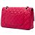 Chanel Pink Medium Classic Caviar Double Flap Rosa - vista 2