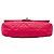 Chanel Pink Medium Classic Caviar Double Flap Rosa - vista 3