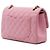 Chanel Pink Small Classic Lambskin Double Flap Rosa - vista 2