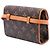 Louis Vuitton Brown Monogram Pochette Florentine Marrone - vista 2