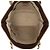 Borsa Tote Capri Gucci in vitello metallizzato marrone con catena - vista 4