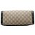 Borsa Tote Gucci Beige Small GG Supreme Padlock - vista 3