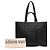 Louis Vuitton Black Monogram Taurillon Sac Plat 24H Nero - vista 7