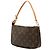 Louis Vuitton Brown Monogram Pochette Accessoires Marrone - vista 2
