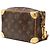 Louis Vuitton Brown Monogram Legacy Mini Soft Trunk Marrone - vista 2