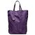 Tote Verticale Bottega Veneta in Nylon Viola Intrecciolusion Porpora