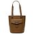 Borsa a secchiello Burberry in pelle marrone