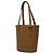 Borsa a secchiello Burberry in pelle marrone - vista 2