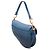 Borsa Saddle Dior in vitello sfumato blu Blu navy - vista 2