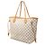 Louis Vuitton White Damier Azur Neverfull MM Bianco - vista 2