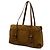 Bolsa de ombro Gucci em couro camurça marrom - vista 2