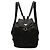 Prada Rucksack aus schwarzem Tessuto