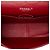 Chanel Red Jumbo Classic Patent Double Flap Rosso - vista 4