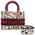 Dior White DiorAmour Medium Embroidered Canvas Graffiti Lady D Lite Bianco - vista 14