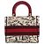Dior White DiorAmour Medium Embroidered Canvas Graffiti Lady D Lite Bianco - vista 2