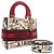 Dior White DiorAmour Medium Embroidered Canvas Graffiti Lady D Lite Bianco - vista 7