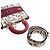 Dior White DiorAmour Medium Embroidered Canvas Graffiti Lady D Lite Bianco - vista 9