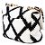 Chanel White Medium Crochet Calfskin 19 Flap Bianco - vista 2