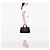 Tote bag Prada in tela Canapa logo nera Nero - vista 6