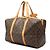 Louis Vuitton Brown Monogram Sac Souple 35 Marrone - vista 2