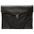 Clutch Prada de Tessuto con ribetes de Saffiano negro