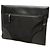 Clutch Prada de Tessuto con ribetes de Saffiano negro - vista 2