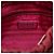 Borsa a spalla Prada Mini Nappa Gaufre con fiocco rossa Rosso - vista 5