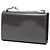 Borsa a tracolla Gucci in vernice grigia Marrone - vista 2