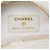 Clutch Redonda Chanel White CC Chevron de piel de oveja con cadena Blanco Crudo - vista 5