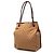 Gucci Gifford Shopper aus braunem GG Canvas Hellbraun - Ansicht 2