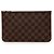 Louis Vuitton Brown Damier Ebene Neverfull MM Täschchen Braun