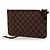 Louis Vuitton Brown Damier Ebene Neverfull MM Täschchen Braun - Ansicht 2