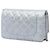 Chanel Silver Reissue 2.55 Quilted Metallic Aged Calfskin Wallet on Chain Argento - vista 2