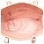 Chanel Pink CC Chocolate Bar Caviar Tote - Ansicht 4