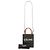 Céline Celine Mini Triomphe Coated Canvas Vertical Cabas Satchel Marrón Castaño Marrón oscuro - vista 7