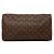 Louis Vuitton Brown Monogram Speedy 35 Marrone - vista 3