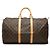 Louis Vuitton Brown Monogram Keepall 50 Marrone