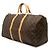 Louis Vuitton Brown Monogram Keepall 50 Marrone - vista 2