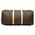 Louis Vuitton Brown Monogram Keepall 50 Marrone - vista 3