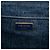 Borsa Tote Prada in Denim Blu con Logo Canapa - vista 5