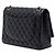 Chanel Black Maxi Classic Lambskin Double Flap Nero - vista 2