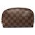 Beauty Case Louis Vuitton Brown Damier Ebene PM Marrone