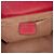 Padlock Gucci Borsa Crossbody in pelle rossa Small con perle e chiusura a lucchetto Rosso - vista 5