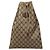 Pouch con coulisse Gucci Beige GG Supreme