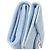 Cartera de solapa Chanel Blue CC Quilted Caviar Azul Azul claro - vista 11