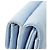 Cartera de solapa Chanel Blue CC Quilted Caviar Azul Azul claro - vista 12